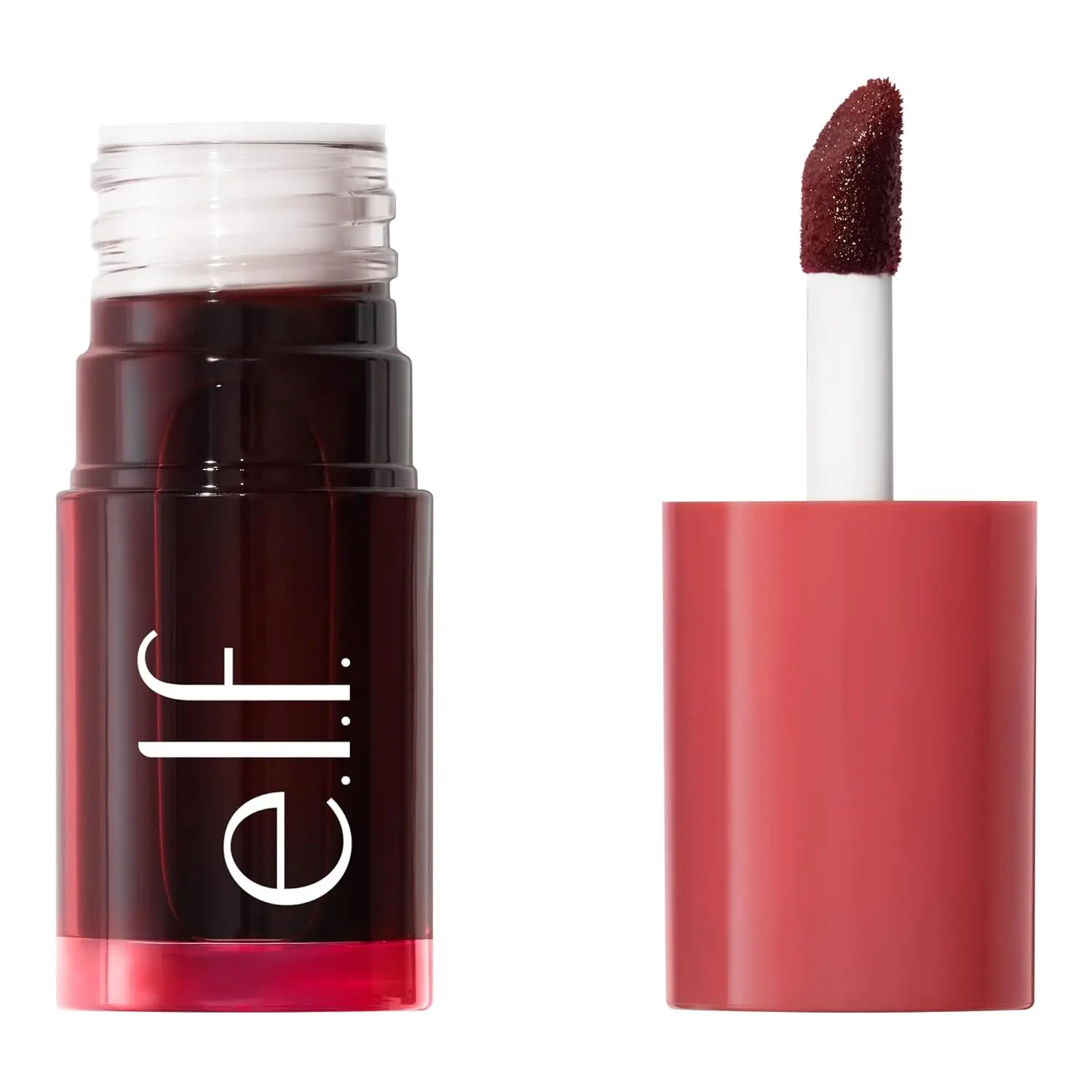 e.l.f. Sheer For It Blush Tint, Cherry Cola | Multi-Use, Long-Lasting Lip & Cheek Makeup, Creates A Natural Flush Finish, Vegan & Cruelty-Free