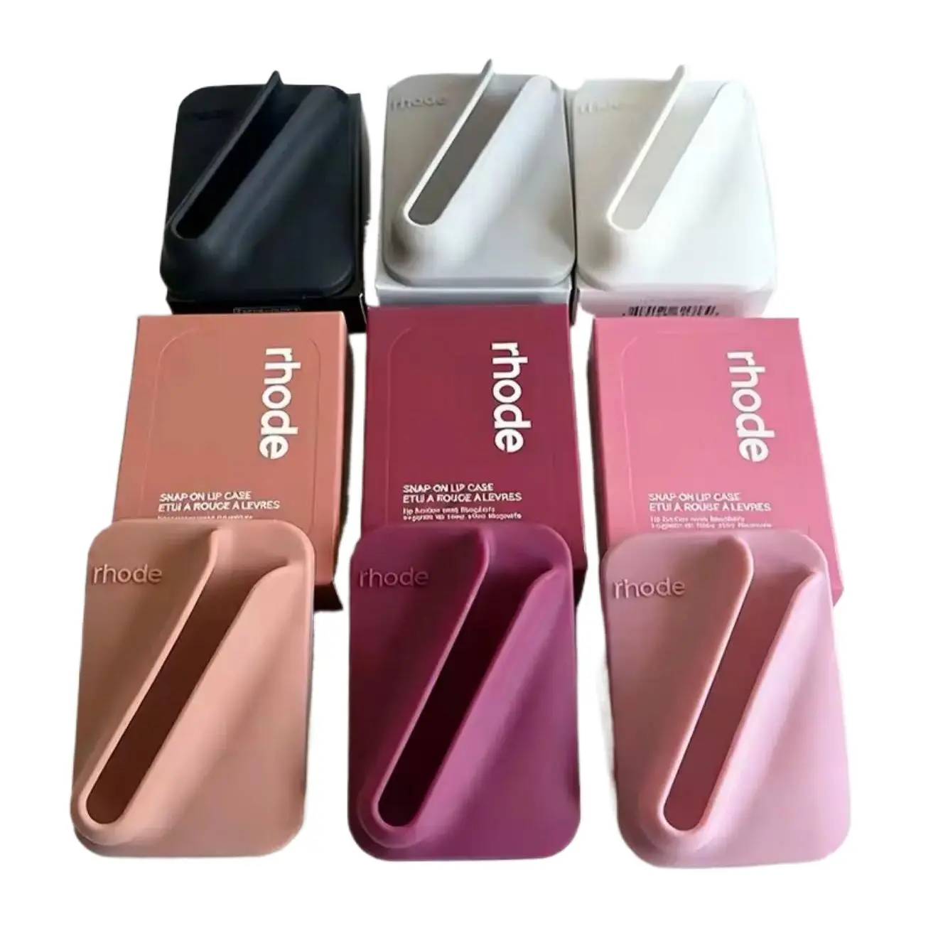 Snap-On MagSafe Lip Holder Flip Phone Case - Magnetic Gloss Cover for iPhone 17,16,15,14,13 Pro Max, Customized Protection for Mobile Devices & Accessories