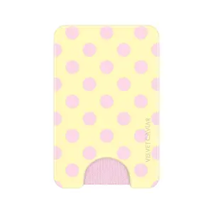 Buttercream Polka Dot MagSafe Wallet