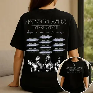 Jackson Wang Magicman 2 World Tour 2026 T-shirt, 100 Ways Shirt, Jackson Wang Tour Shirt, Jackson Wang Kpop Graphics Tee Sweater Hoodie 19Y