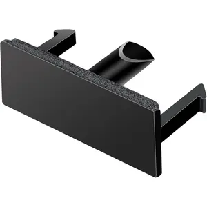 Microwave Door Eject Button for KitchedAid,Upgraded Whirlpool Rectangular Button Replacement (Black)