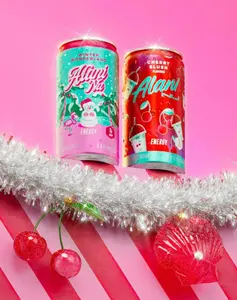 Alani Mini  Merry Energy winter wonderland and cherry slush 08 oz 12pk