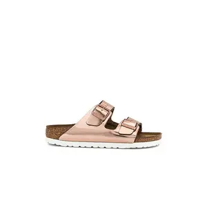 BIRKENSTOCK Arizona Soft Footbed Sandal in White Copper BIRKENSTOCK Arizona Soft Footbed Sandal in White Copper