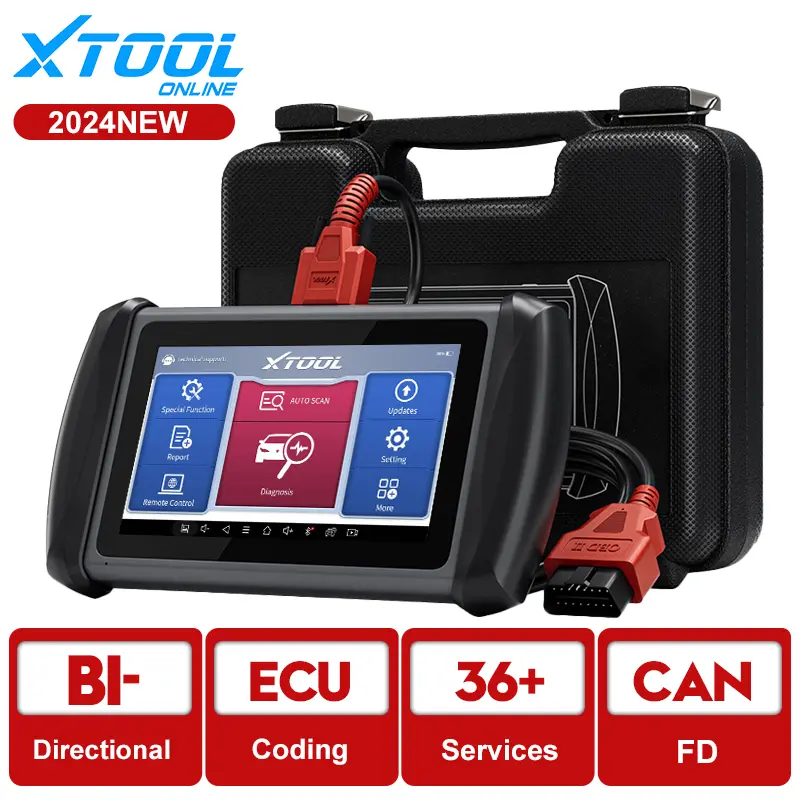 XTOOL IP819 Bidirectional OBD Scanner for Buick, Hummer, GMC, Cadillac, 2024 Automotive Diagnostic Tool (Upgrade of IP616-D7), 3-Year Free Updates, All-Systems Diagnosis, ECU Coding, 36+ Reset Functions, CAN FD Capability
