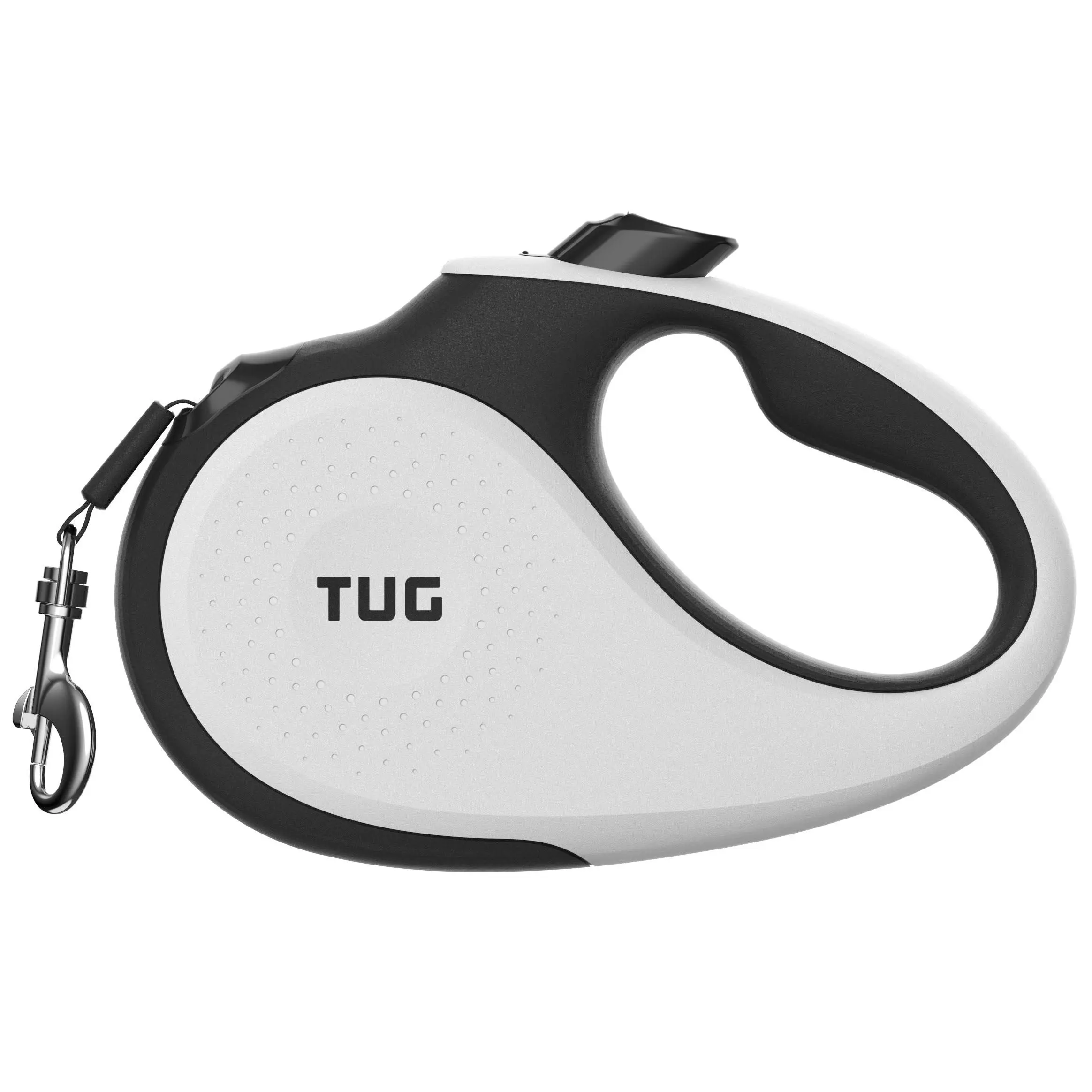 TUG 360° Tangle-Free Original Retractable Dog Leash | One-Handed Brake, Pause, Lock | Anti-Slip Grip