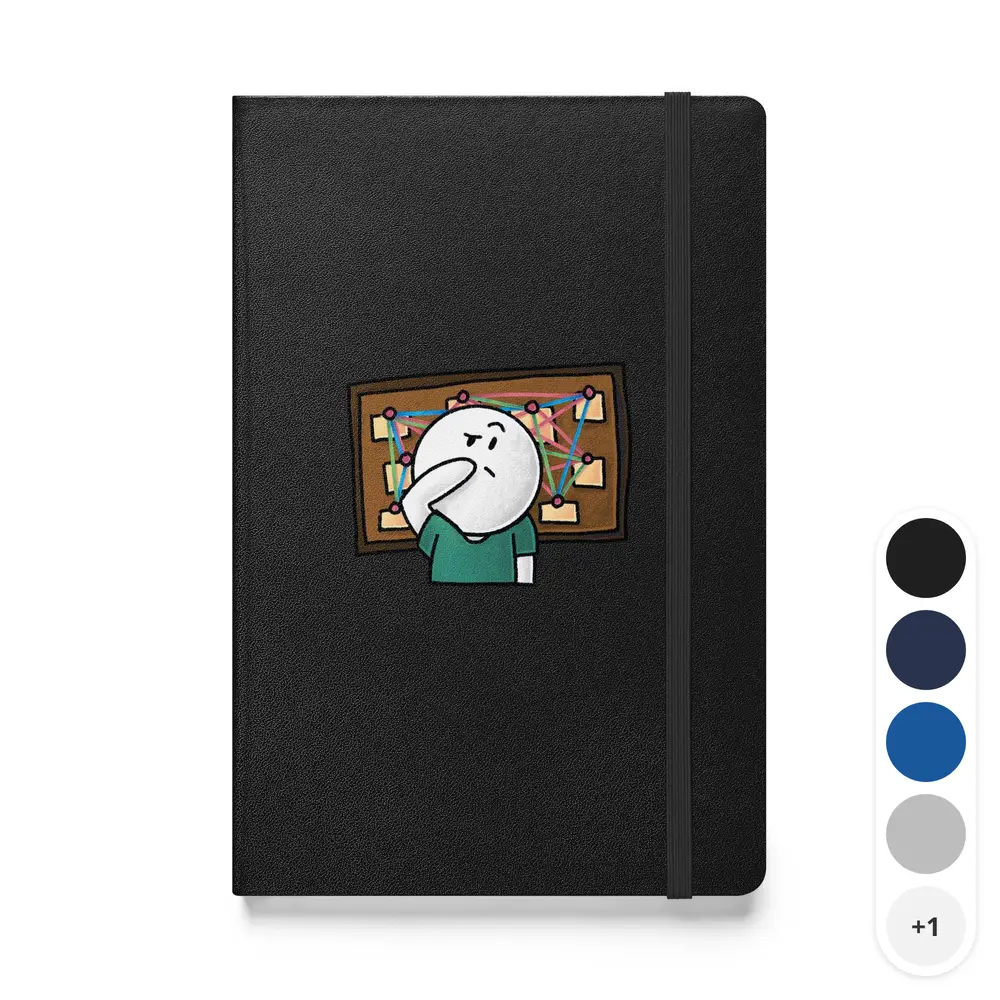 4.2: "Difficulty Prioritizing" Hardcover Bound Notebook