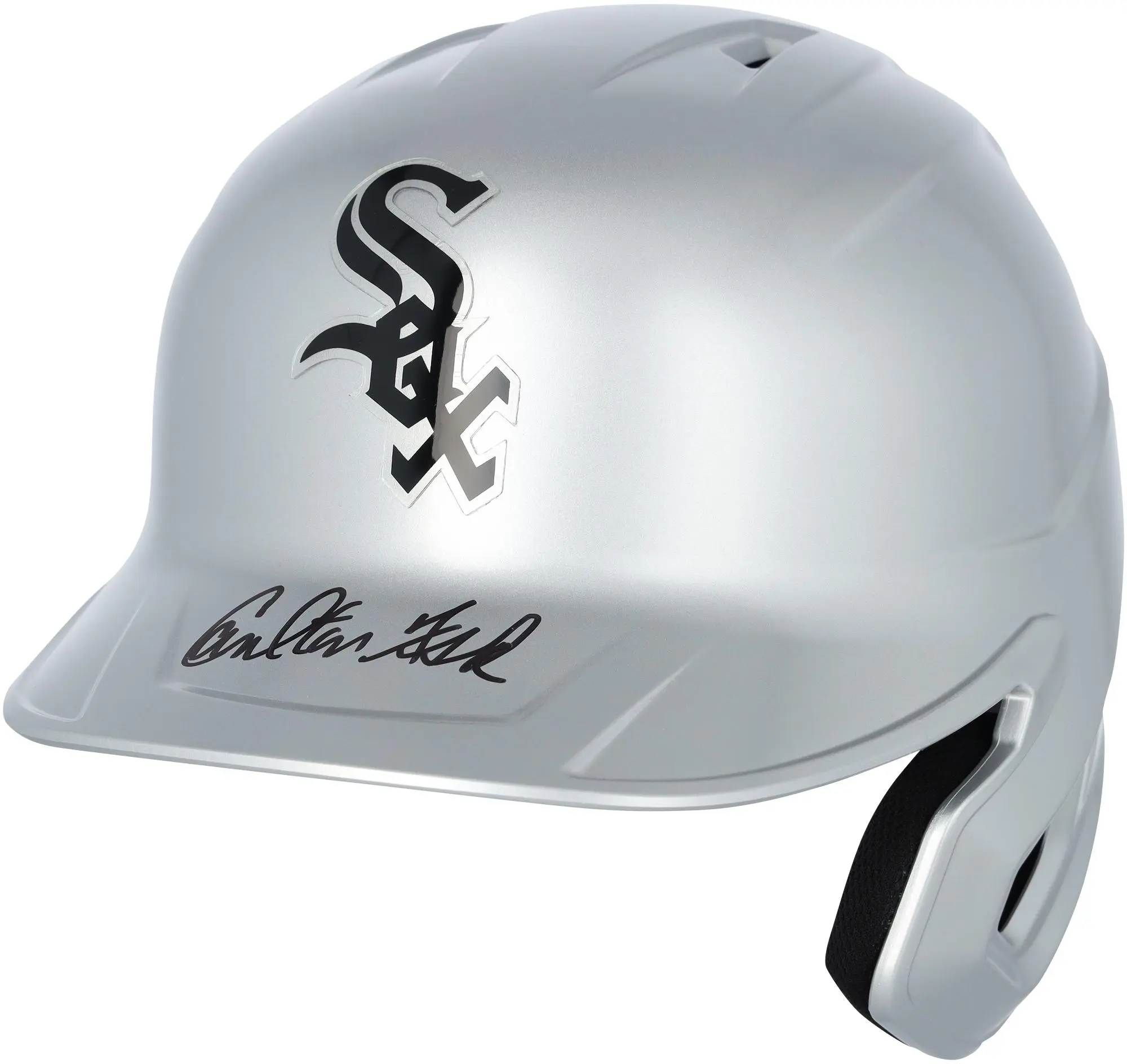 Carlton Fisk Chicago White Sox Autographed Alternate Chrome Replica Batting Helmet - Fanatics Authentic Certified