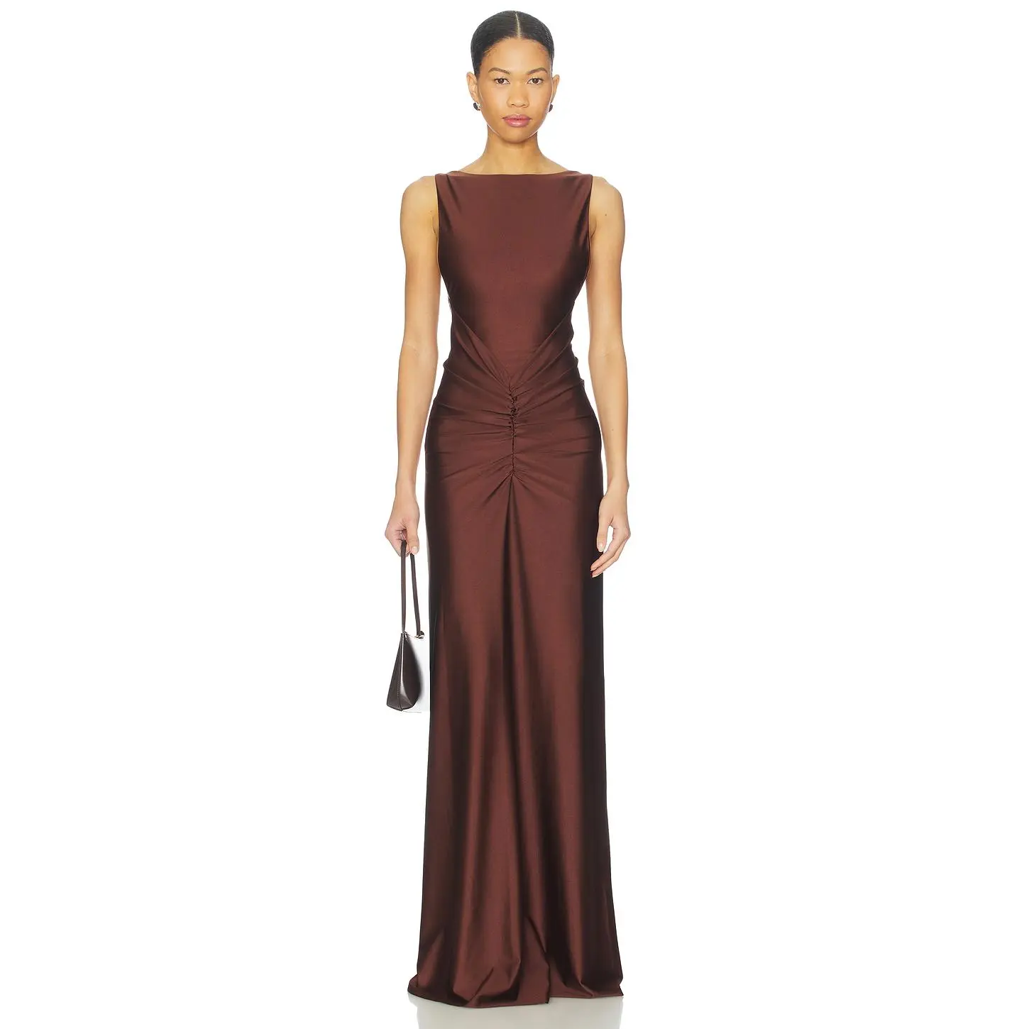 NBD Shilpa Gown in Brown