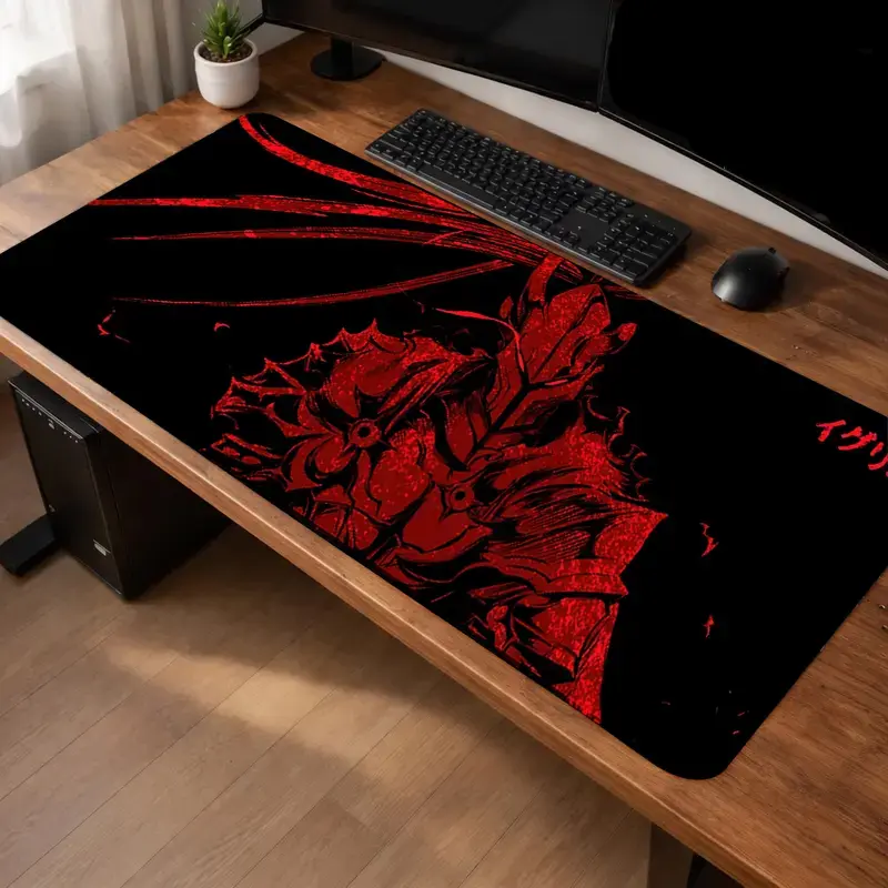 Igris Solo Leveling Gaming Mouse Pad Personal, Custome, Anime Desk Mat Extended Keyboard Pad Waterproof Non Slip Rubber Base Large Mousepad for PC Gamer Setup Desk Accessories 40x20 Inch,Office Gifts, Decor desktop – FASTSHIPPING