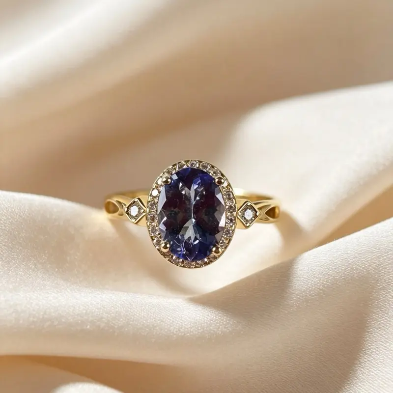<PingEast jewelry > Tanzanite ring