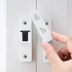 Door Latches,180  Gate Lock,Flip Gate Latches Hardware,Zinc Alloy Door Lock Latch,Door  Sliding Door Latch Lock for Cabinets,Bathroom, Barn & Garden