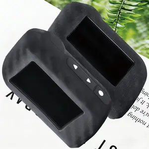 Premium Soft Silicone Car Key Case Cover For Starline A93 A63 Russian Version Two Way Car Alarm LCD Remote Key Fob Cover