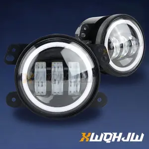 XWQHJW Compatible with Ford 2011 2012 2013 2014 2015 2016 2017 2018 2019 2020 Transit Connect Fog Lights Assembly , Front Bumper DRL Turn Signal LED Fog Light, 300% Brightness, Pack of 2 Truck Vehicle