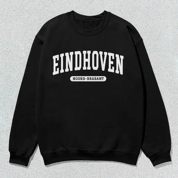 Eindhoven Sweatshirt North Brabant Collegiate Crewneck Sweater Unisex