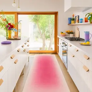 Pink Aura Gradient Runner Rug