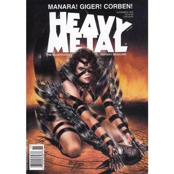 Heavy Metal Magazine November 1995