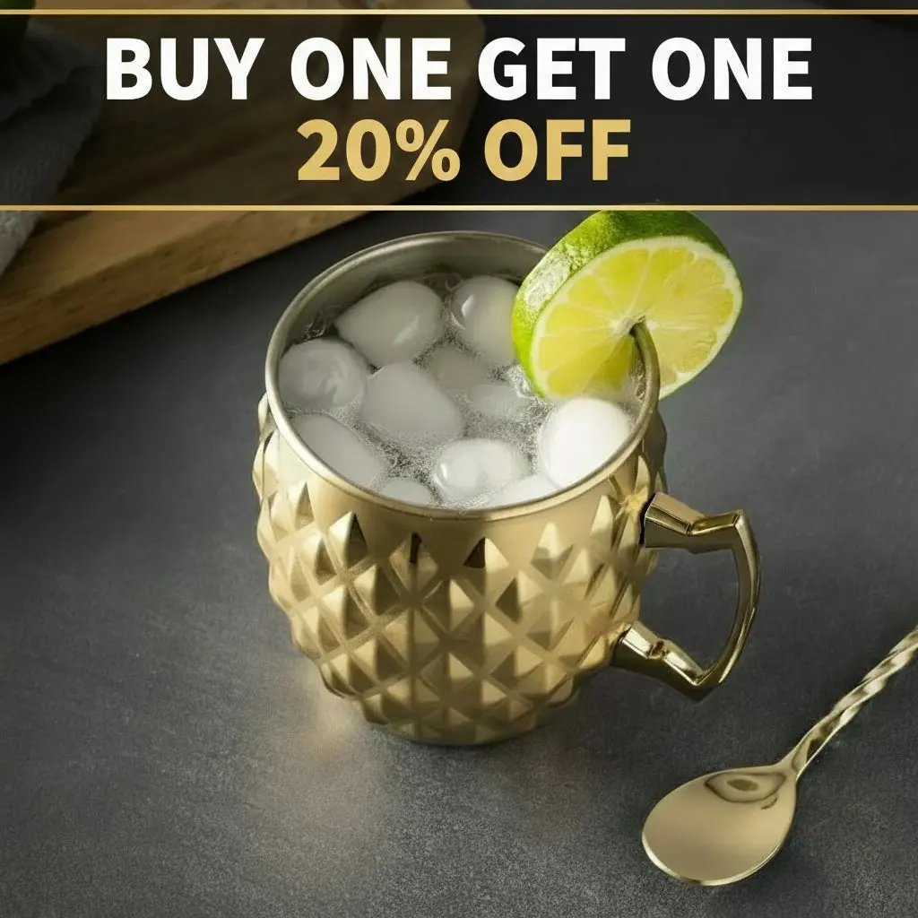 Stylish Artisan Copper Beverage Mug, Kitchenware Drinkware for Daily Use