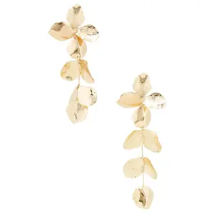 SHASHI Ruellia Large Earring in Gold