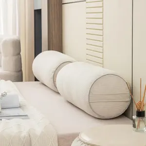 Cylinder Pillows for Couch  Roll Pillow, with Removable Cover,  Roll Pillow for , ,  and  Support, Large Size 24x8 in for Bed, Sofas,