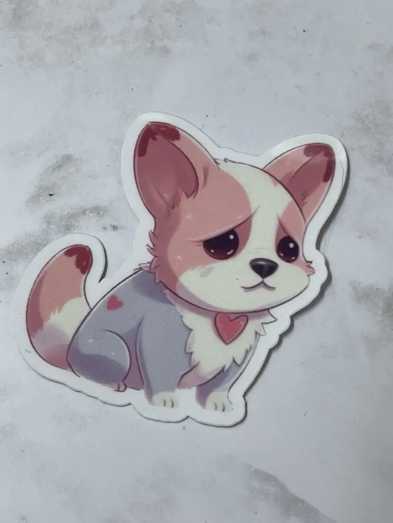 Cute Corgi Sticker