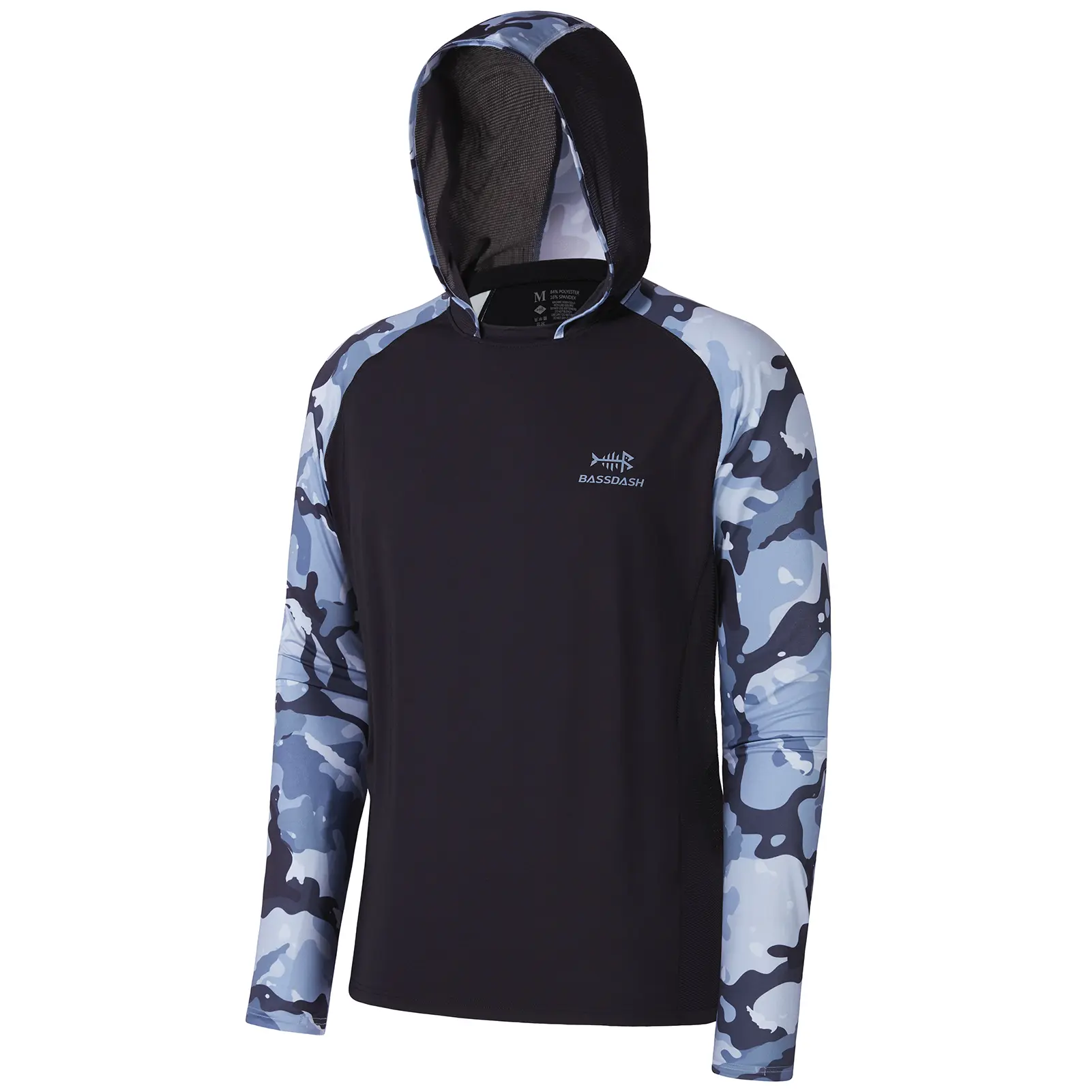 Black / Blue Camo