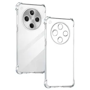 Transparent Air Cushion Anti-Drop Case for Oppo Series, Military Grade Tpu Phone Cover, Shockproof Protective Shell for Oppo Phones