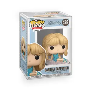 Funko POP Rocks - Sabrina Carpenter in Short n' Sweet Vinyl Figure with Epic Collectibles Premium Box Protector Included