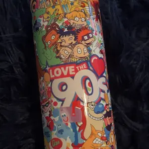 90s Themed Cartoon Tumbler