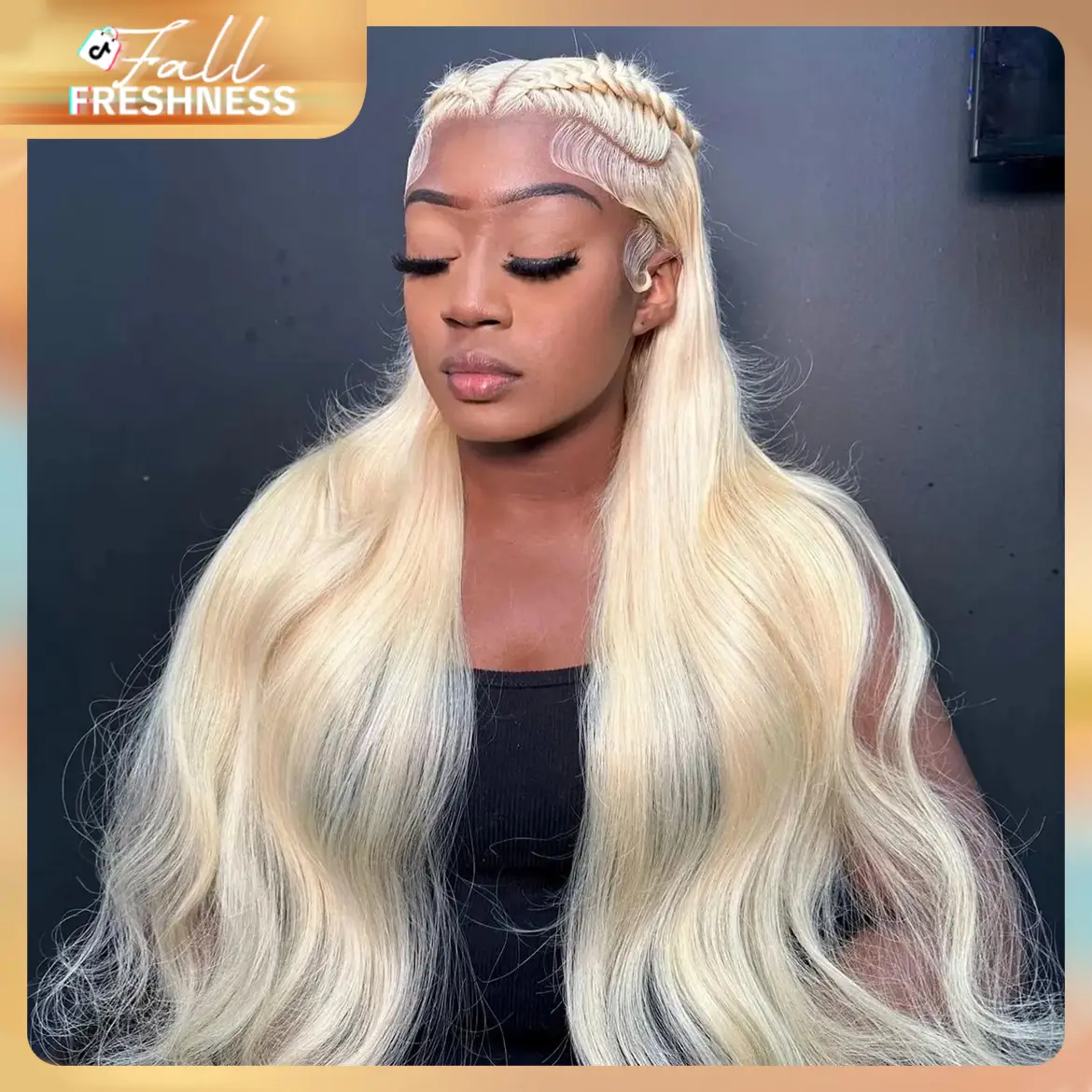 Hot Star 613 Blonde and Neon Red Straight and Body Wave HD Transparent 13x6 13x4 Lace Front Human Hair Wigs for Women Glueless Brazilian Lace Frontal