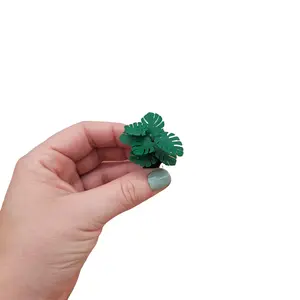 1:24 Scale Monstera Plant in Planter - 1/24 Modern Mini Doll House Furniture Miniature