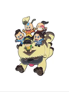 Elemental Master Series Avatar Badge for Anime Events, Unique Backpack Pendant, Cosplay Accessory for Fans