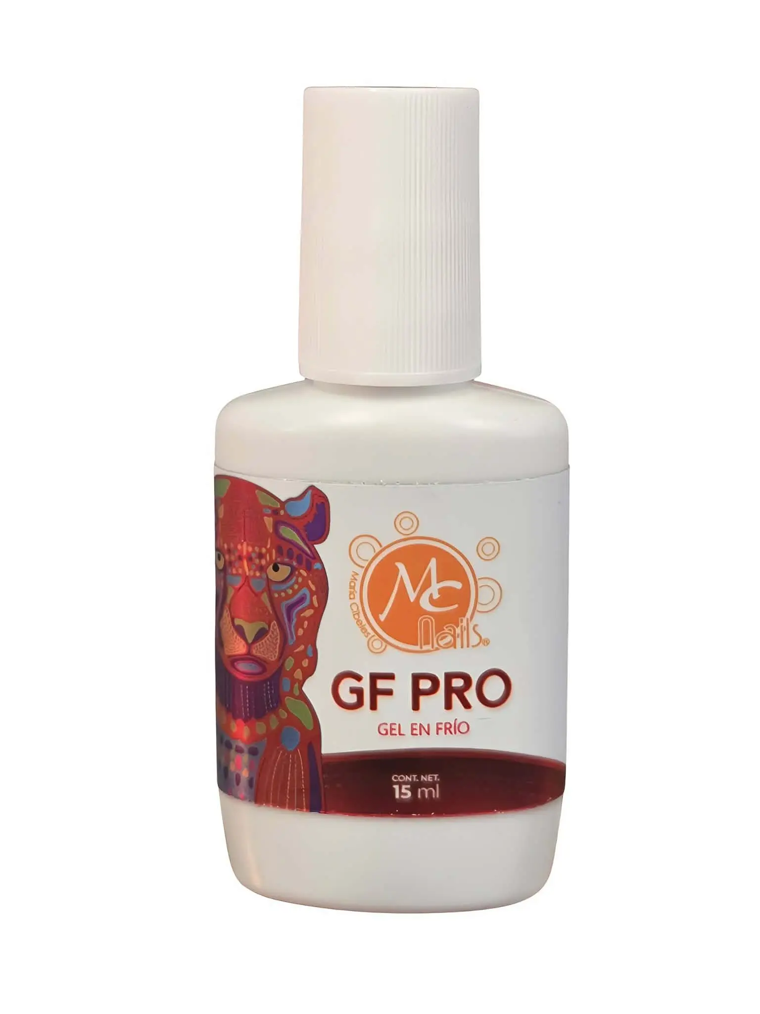 mc nails 15g Resin Nail Glue Gel, Strong Bond for Manicure & Nailart, Long-Lasting & Water Resistant - Single Bottle, Gel Form, Moisture Resistant, Original, Single Item, Nail Supplies