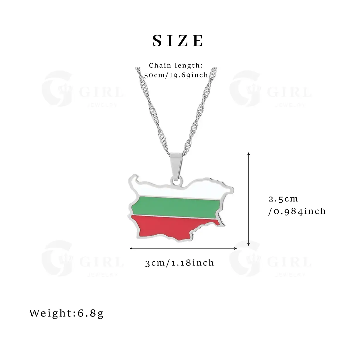 B-Bulgaria（Silver-Color）