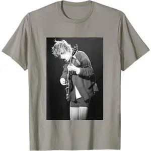 Angus Young Of ACDC Live By Simon Fowler T-Shirt