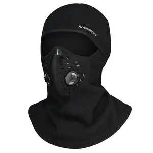 ROCKBROS Balaclava Ski Mask for Men Cold Weather Scarf Windproof Thermal Winter Neck Warmer Hood for Cycling Hiking