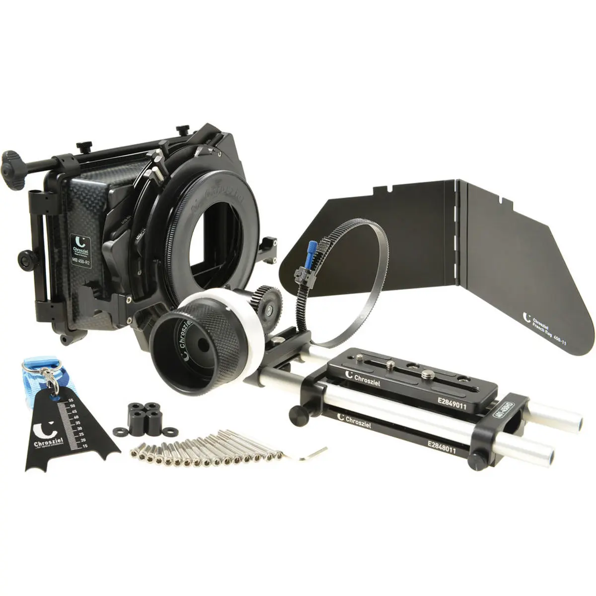 Chrosziel HD Universal Baseplate Kit with Matte Box 450R2 and Follow Focus