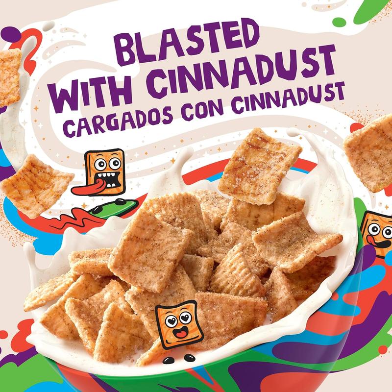 Cinnamon Toast Crunch Breakfast Cereal, Crispy Cinnamon Cereal, Giant Size, 27 oz
