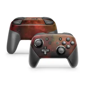 Red Galaxy Pro Controller Skin - As described in the Product Information