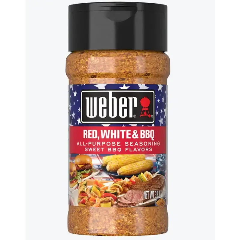 Weber Red, White & BBQ, 3.8 oz. (62233)