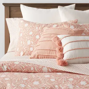 12pc Floral Boho Comforter & Sheets Set - Threshold 12pc Floral Boho Comforter & Sheets Set - Threshold