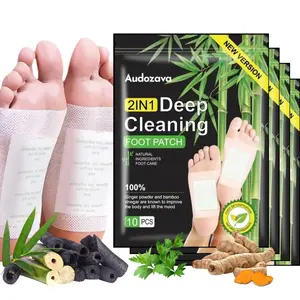 40pcs Foot Detox Patches for Stress Relief, Toxin Removal & Better Sleep | Natural Deep Cleansing Pads Healthy Healthcare Solution Ginger Turmeric Peppermint Fitness Wellness Treatment Therapeutic Therapy Alternative