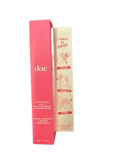 DAE Cactus Fruit 3-in-1 Styling Cream & Taming Wand 20ML - Tame Flyaways, Smooth Frizz, Style Edges - Lightweight, Non-Greasy, Travel Size - Citrus Scented - Fragrance, Gel, (0.6 oz.) 20ML