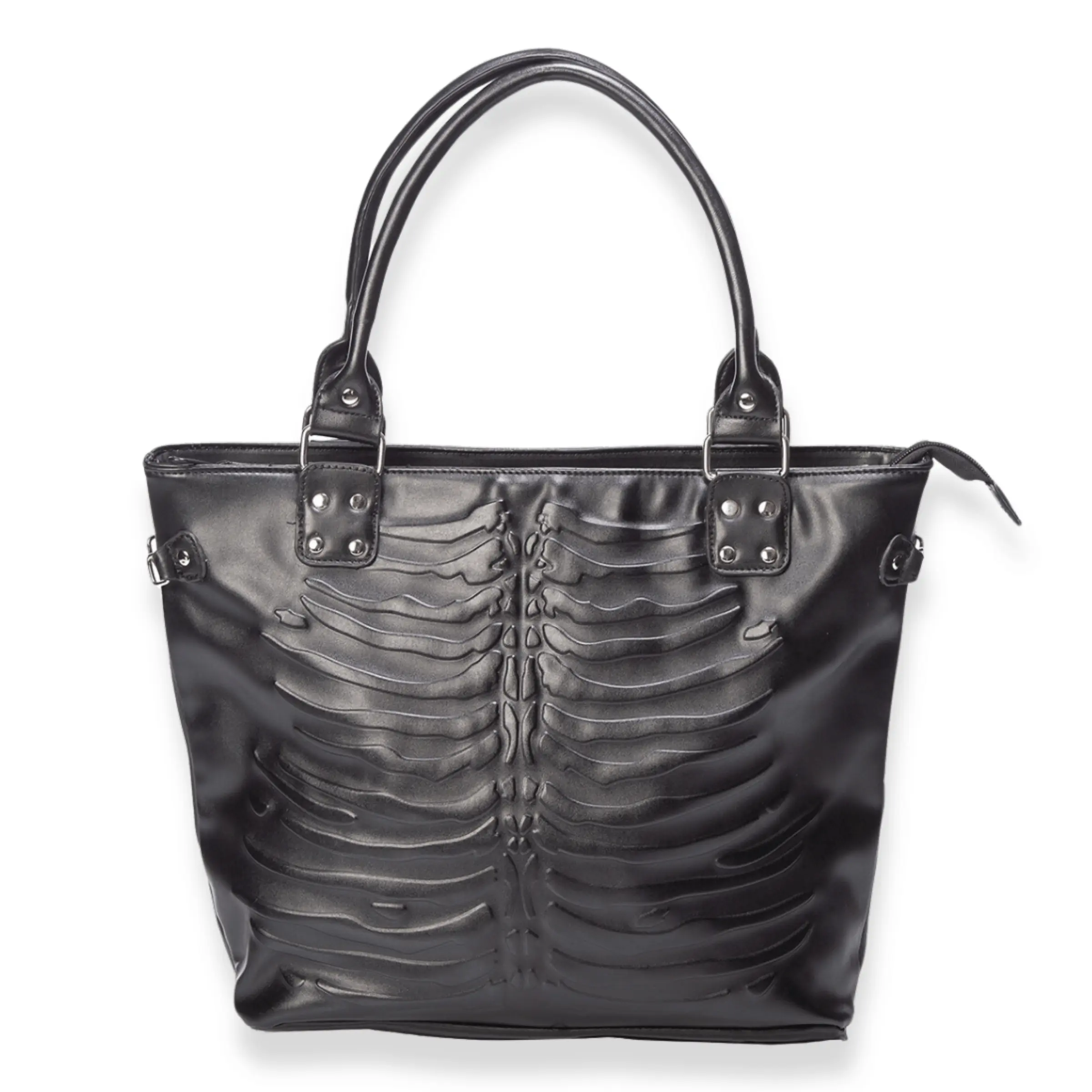 Sinister Ribcage Embossed Shouder Bag