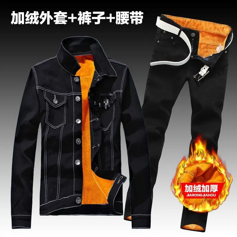 Velvet double button black/pure black pa