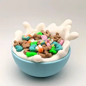 Lucky Themed Cereal & Tic-Tac-Toe Board – 3D Printed Breakfast Meets Playtime Fun!