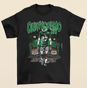 Quinyonamo Bay Quinyon Mitchell 27 Philadelphia Football Shirt Sports Fan Graphic