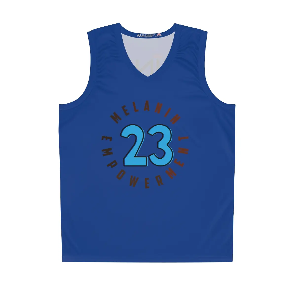 Melanin Drip Basketball Jersey (AOP)