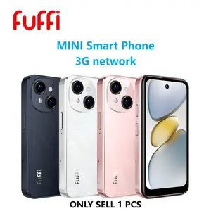 Fuffi Mini Smartphone Dual Sim Card 3g Network, 3.75 Inch HD Screen, 2gb RAM 16GB ROM, Quad-Core Processor, 1500mah Battery, Fashionable and portable small-sized Android mobile phone