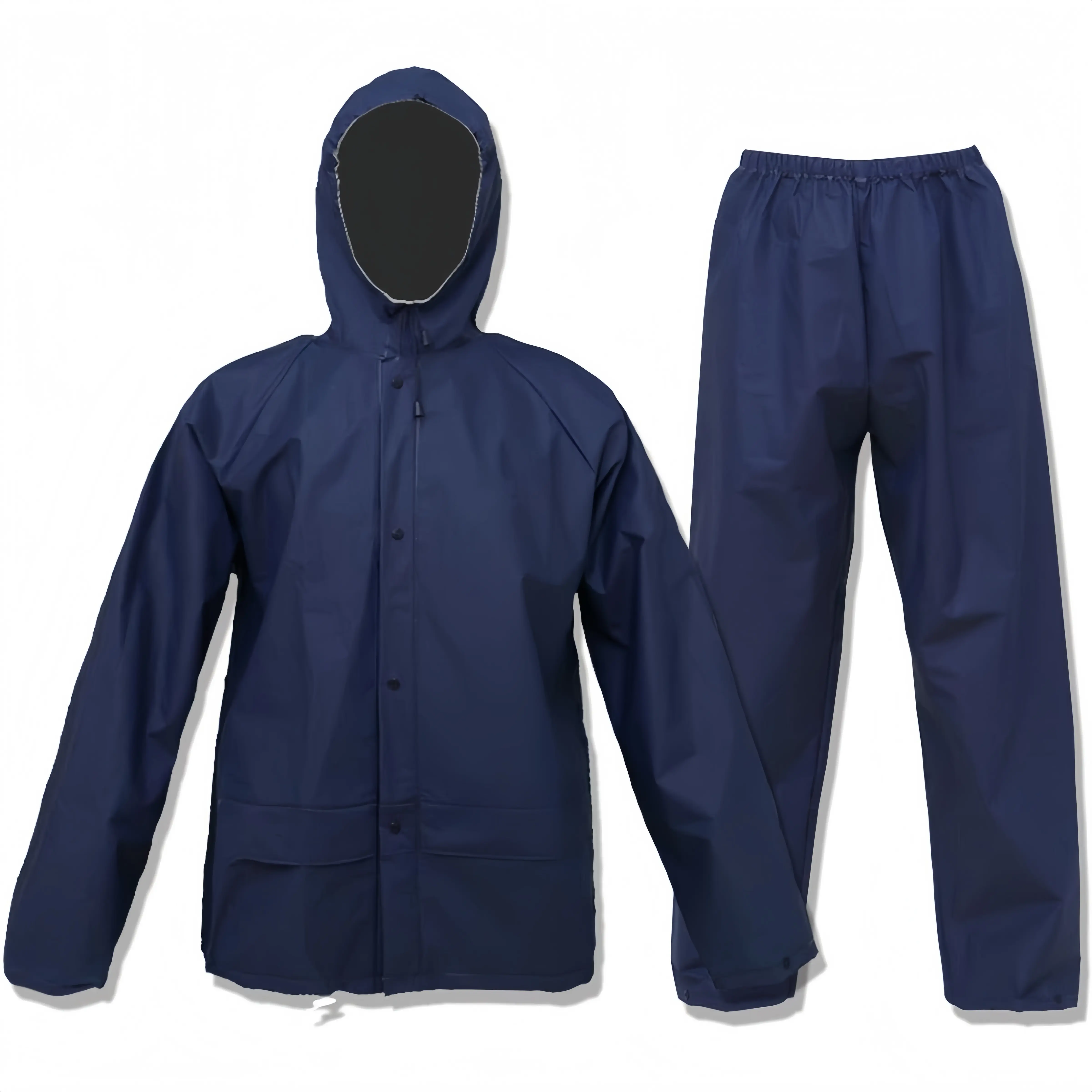 Ultra-Light Waterproof EVA Rain Suit for Adults with Ventilated Back, Heat Sealed Seams, Loose Fit Over Clothes, for Hiking, Travel, Theme Parks & Rainy Days