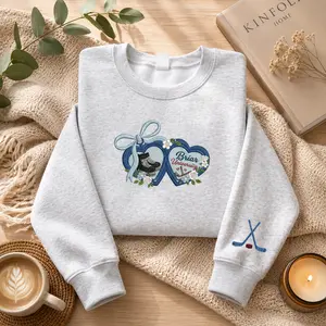 Briar University Embroidered Sweatshirt, Off Campus Series Inspired Hoodie, College Romance Crewneck, Bookish Gift, Cozy University Pullover